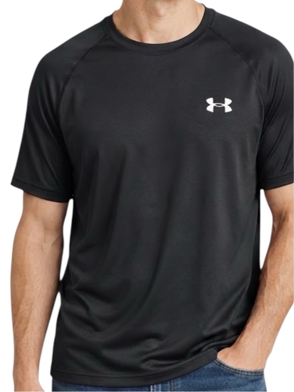 Under Armour Heat Gear Black Top (Size: XL)